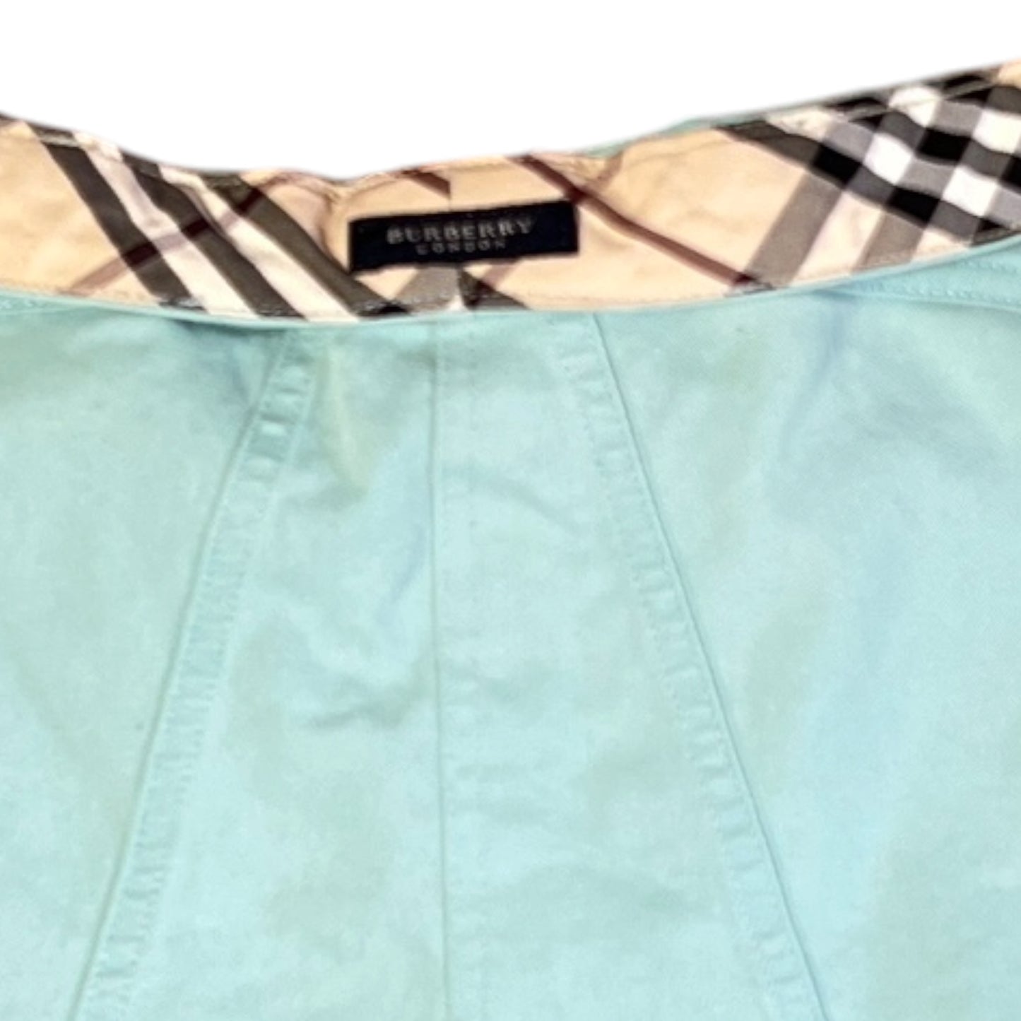 FALDA BURBERRY AZUL