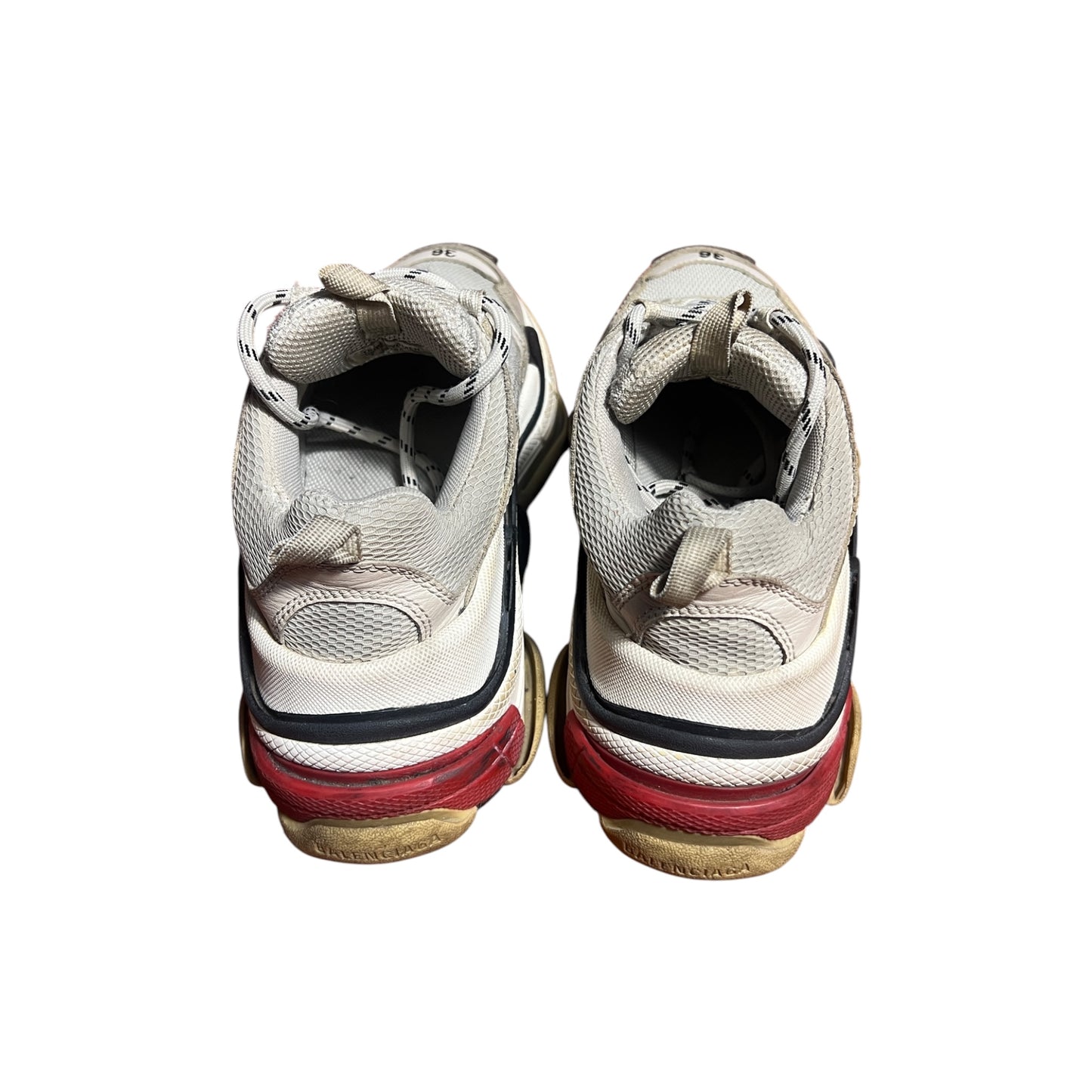 Balenciaga Tess Triple S Gomma Sneakers