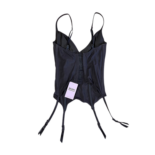 TOP CORSET NEGRO