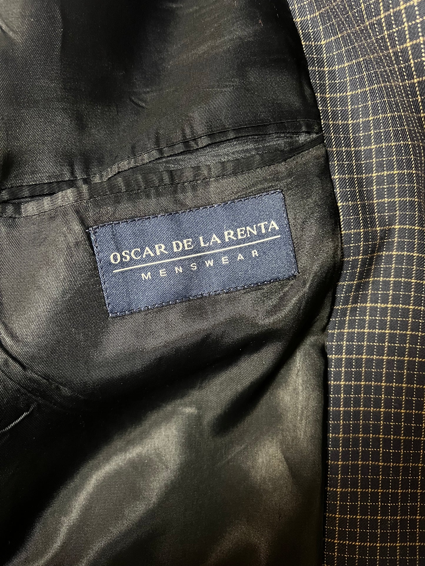 SACO OSCAR DE LA RENTA MEN’S WEAR