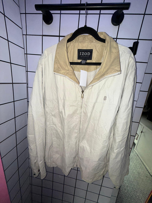 Rompevientos Beige Izod Talla Xxl