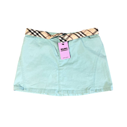 FALDA BURBERRY AZUL