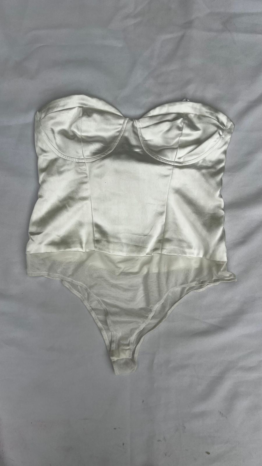 Body Satinado Blanco / M