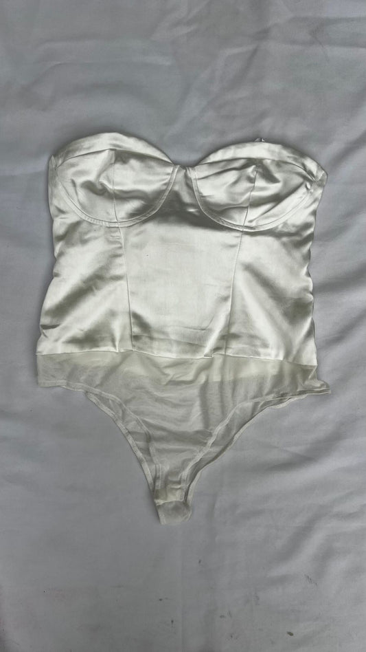 Body Satinado Blanco / M