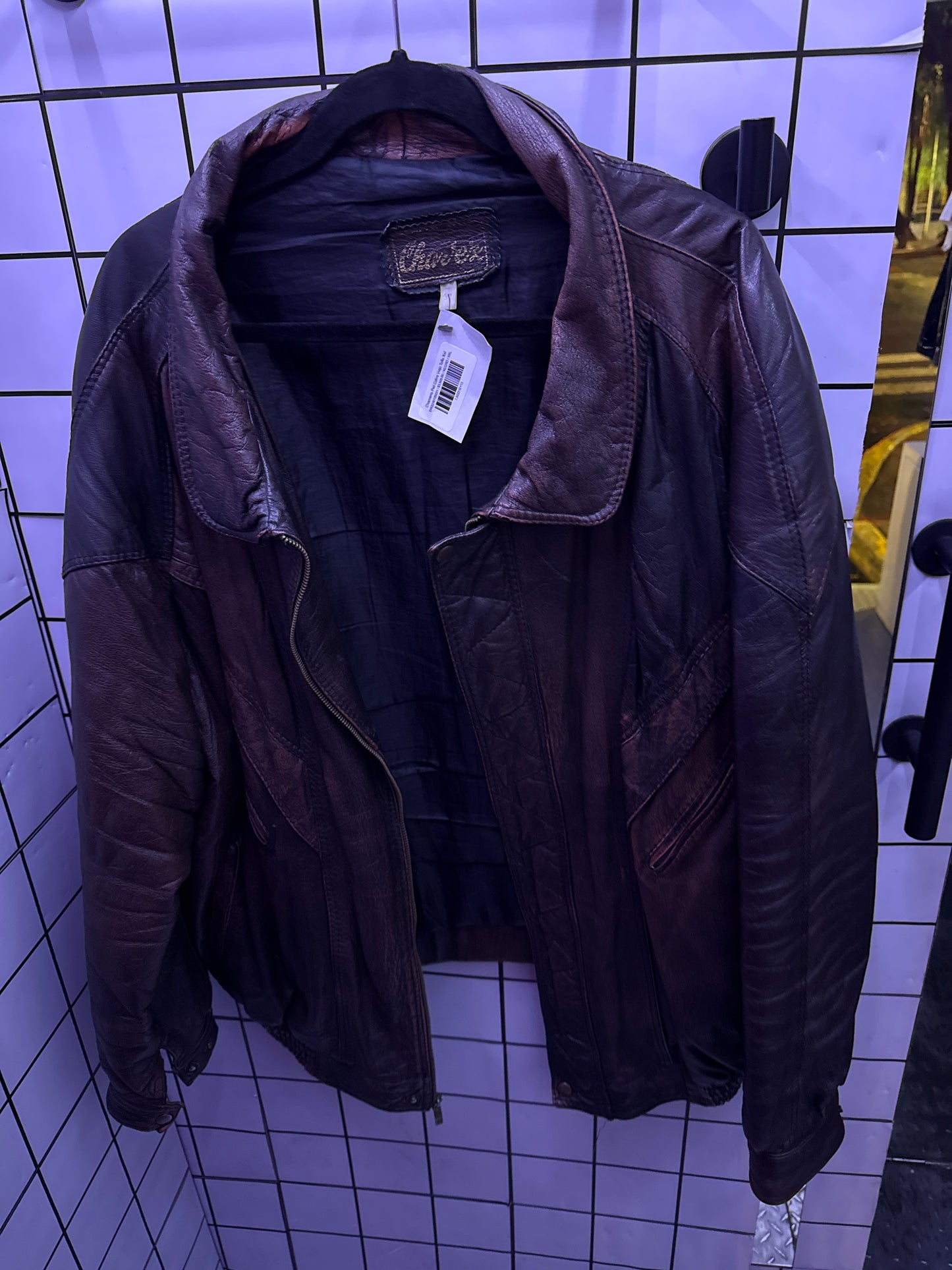 Chamarra Piel Cobre Viejo Talla Xxl