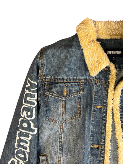CHAMARRA DENIM BORREGO SUKI WKSB01