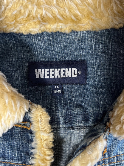 CHAMARRA DENIM BORREGO SUKI WKSB01