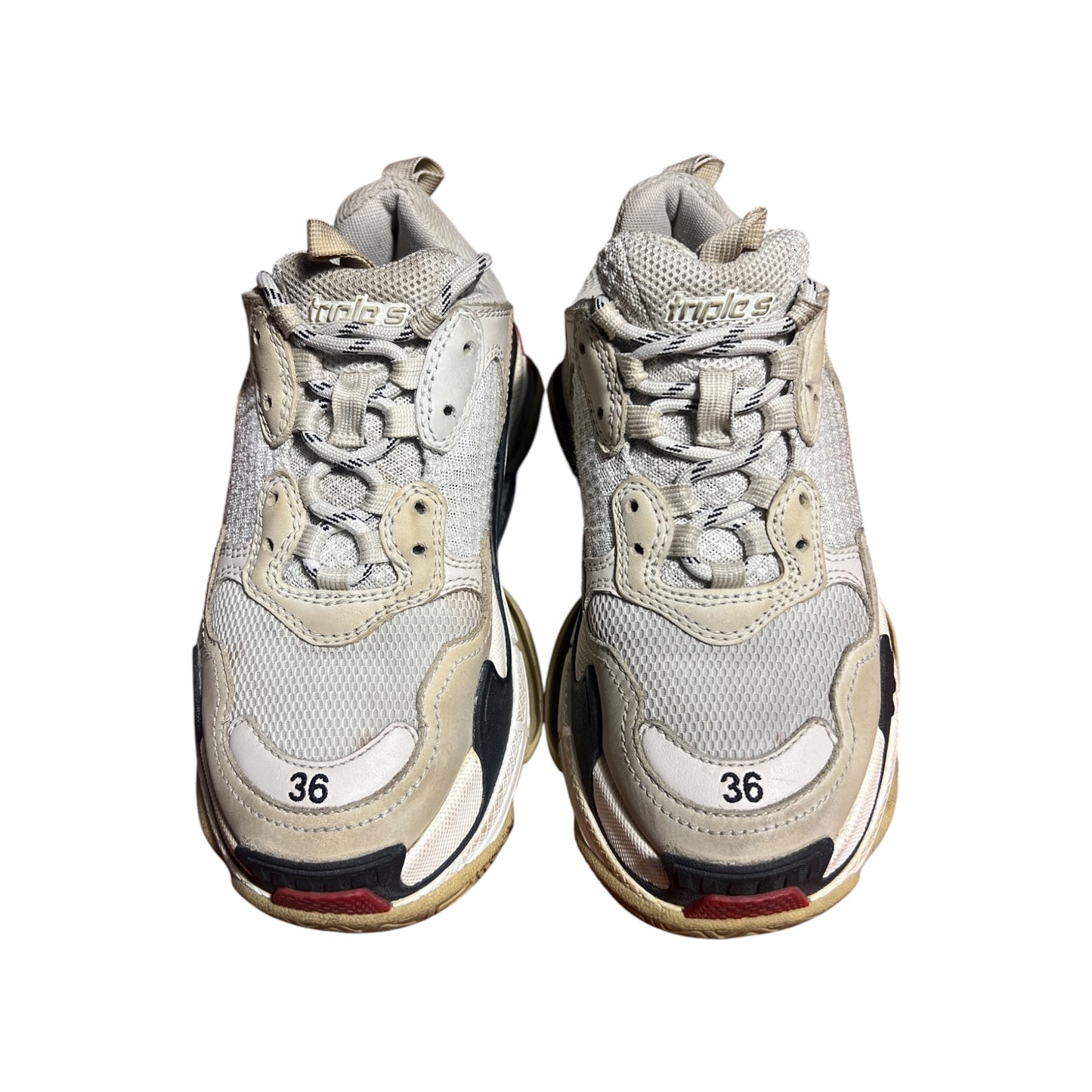 Balenciaga Tess Triple S Gomma Sneakers