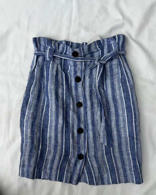 Short Lino Azul / M