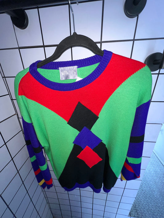 SUETER VINTAGE CUELLO REDONDO COLORES