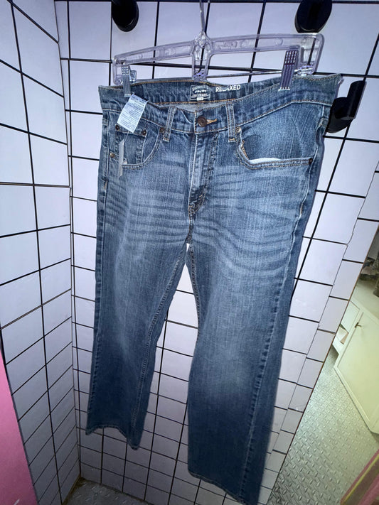 Pantalón Levis Gold Corte Relaxed Acid Wash Talla 32