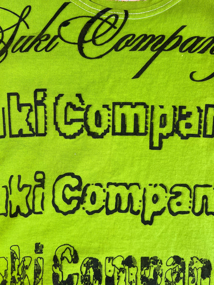 TANK TOP SUKI LETTER PRINT