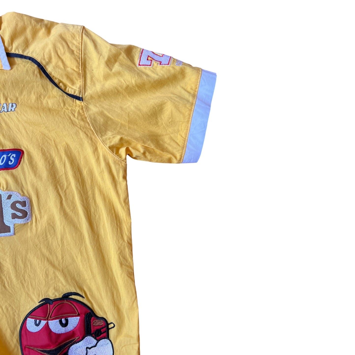 CAMISA RACING AMARILLA STILOS TALLA M