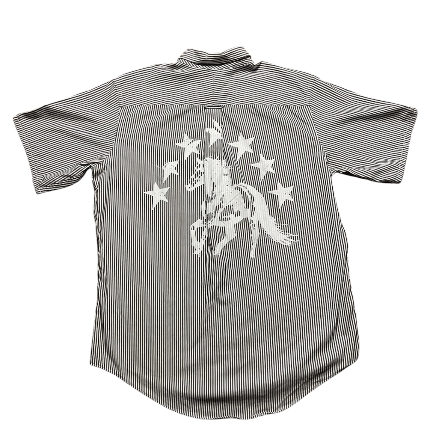 CAMISA SUKI MANGA CORTA SERIGRAFÍA BLANCA SK232