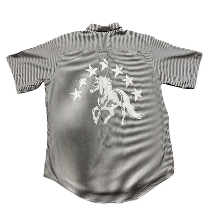 CAMISA SUKI MANGA CORTA SERIGRAFÍA BLANCA SK232