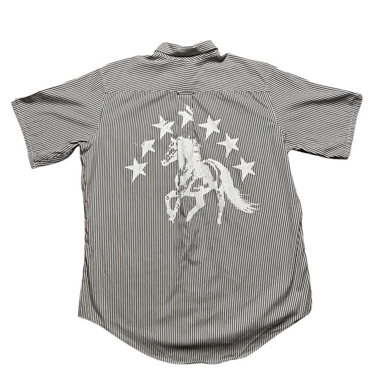 CAMISA SUKI MANGA CORTA SERIGRAFÍA BLANCA SK232
