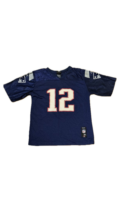JERSEY DAMA NFL PATS COLOR AZUL TALA