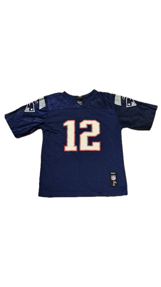 JERSEY DAMA NFL PATS COLOR AZUL TALA