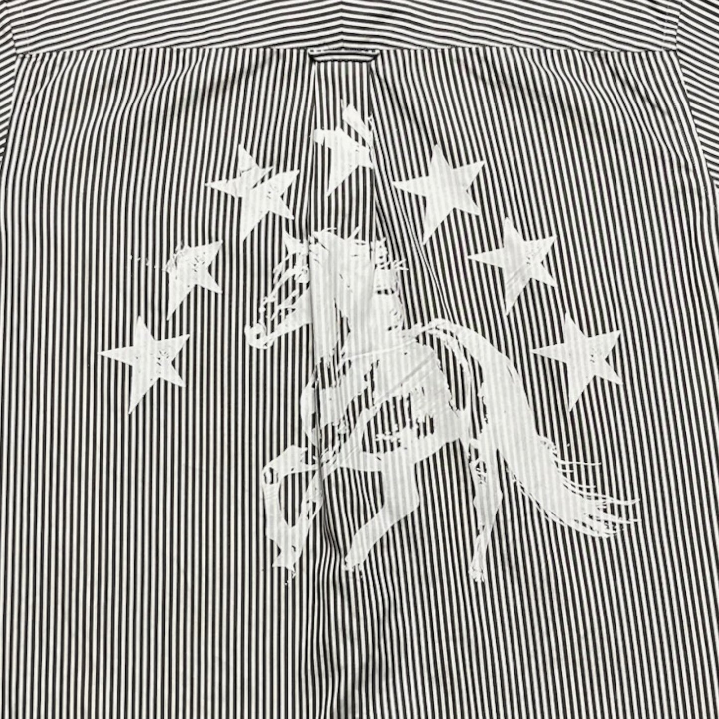 CAMISA SUKI MANGA CORTA SERIGRAFÍA BLANCA SK232
