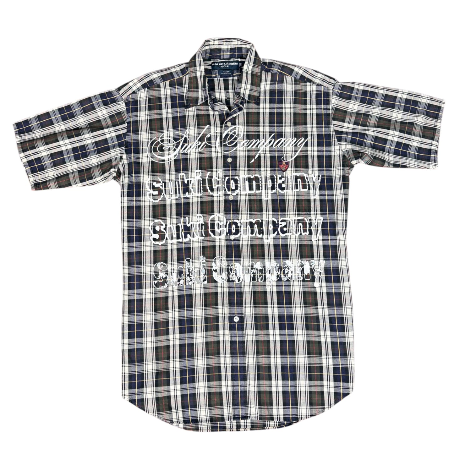 CAMISA SUKI MANGA CORTA SERIGRAFÍA BLANCA SK218