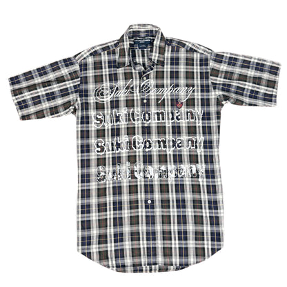 CAMISA SUKI MANGA CORTA SERIGRAFÍA BLANCA SK218