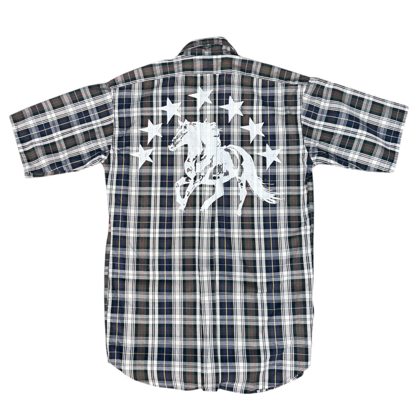 CAMISA SUKI MANGA CORTA SERIGRAFÍA BLANCA SK218