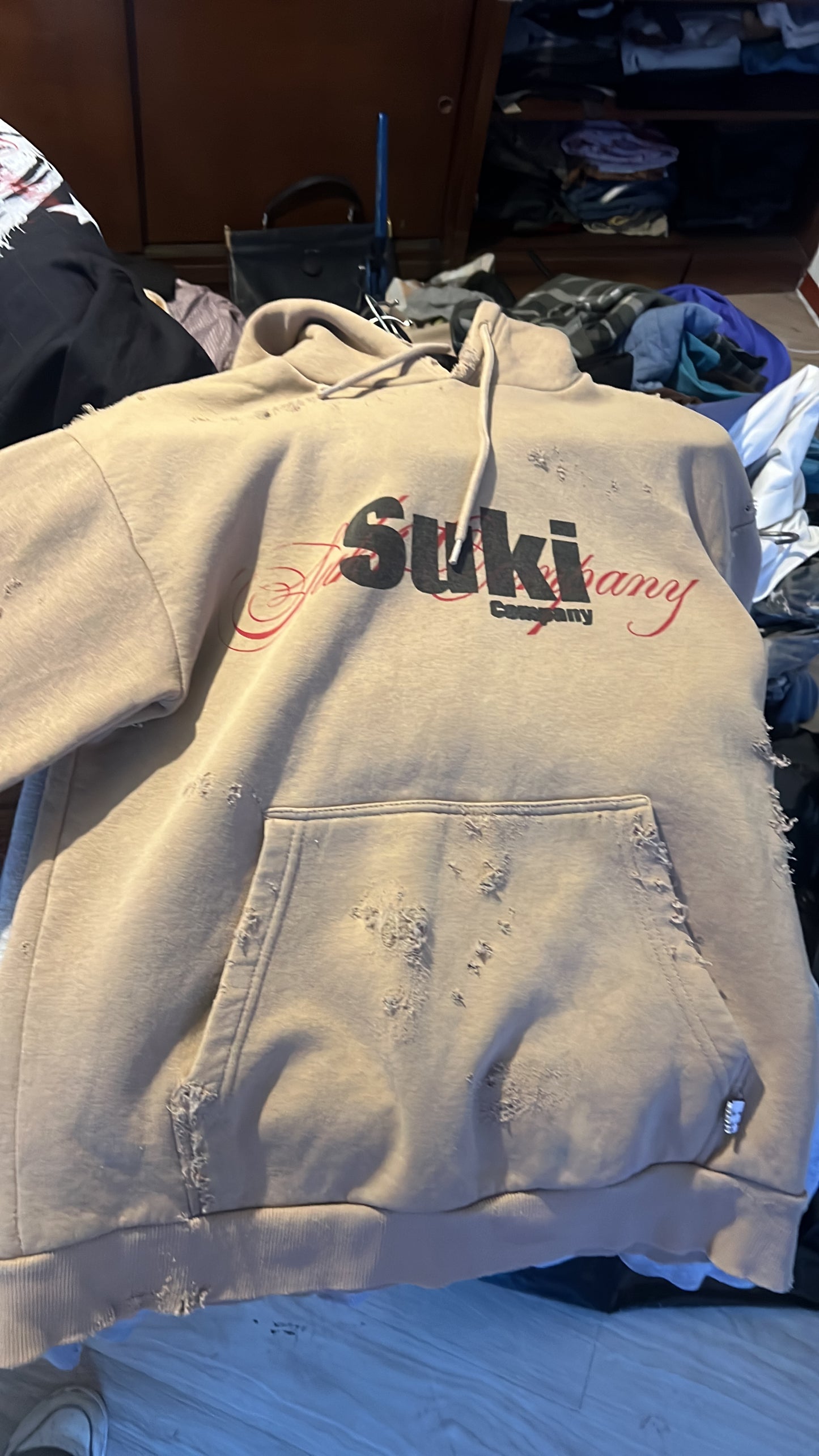 HOODIE CAFÉ SUKI CB