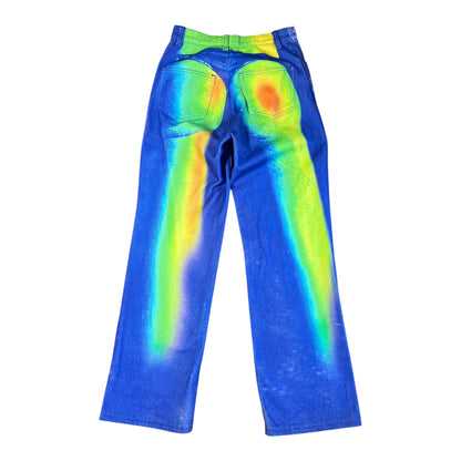 RARE JADED London Touch Me Jeans- Heatmap Print | Petite US6 W28