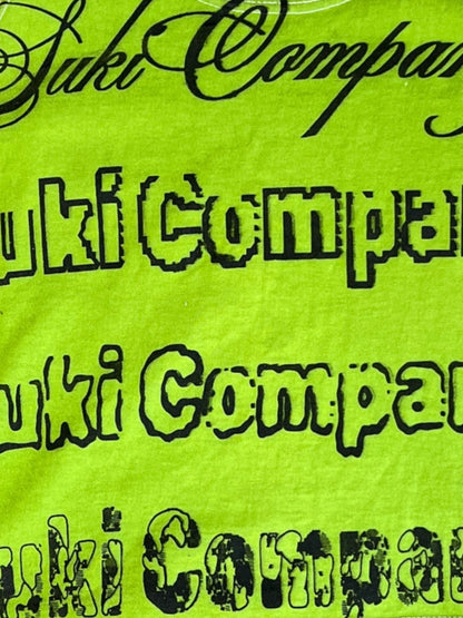 TANK TOP SUKI LETTER PRINT