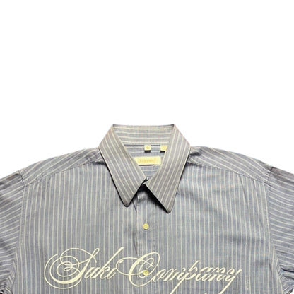 CAMISA SUKI MANGA CORTA SERIGRAFÍA BLANCA SK224