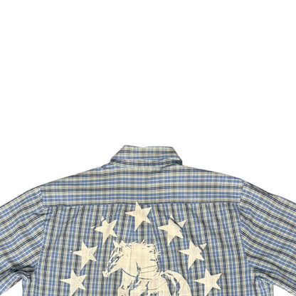 CAMISA SUKI MANGA CORTA SERIGRAFÍA BLANCA SK205