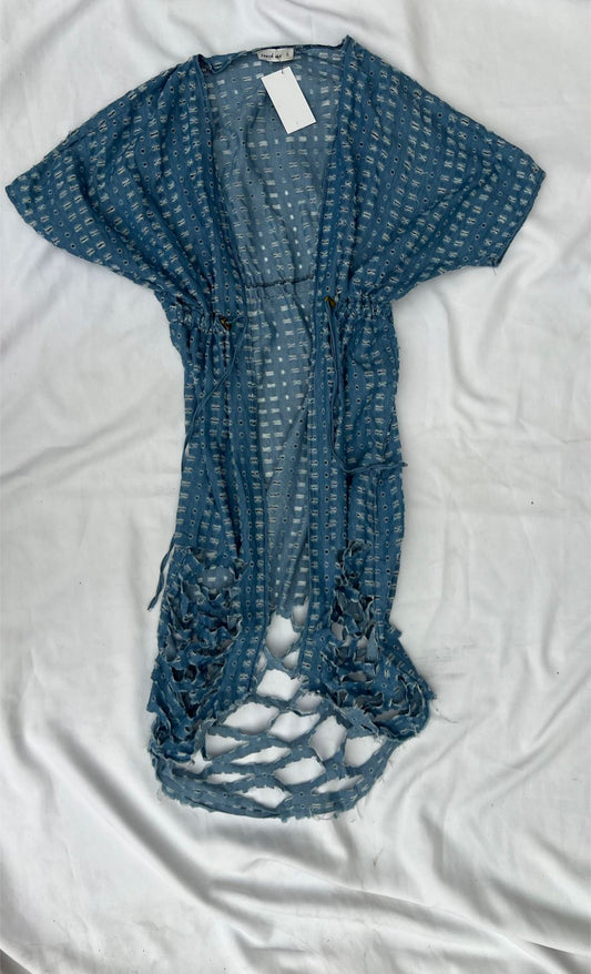 Ensamble Texturizado Azul / U