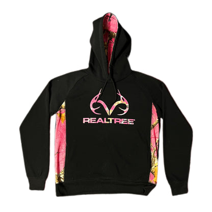 SUDADERA REALTREE CAMO ROSA