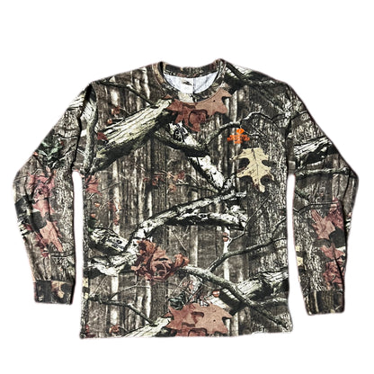 PLAYERA MANGA LARGA MOSSY OAK CAMO