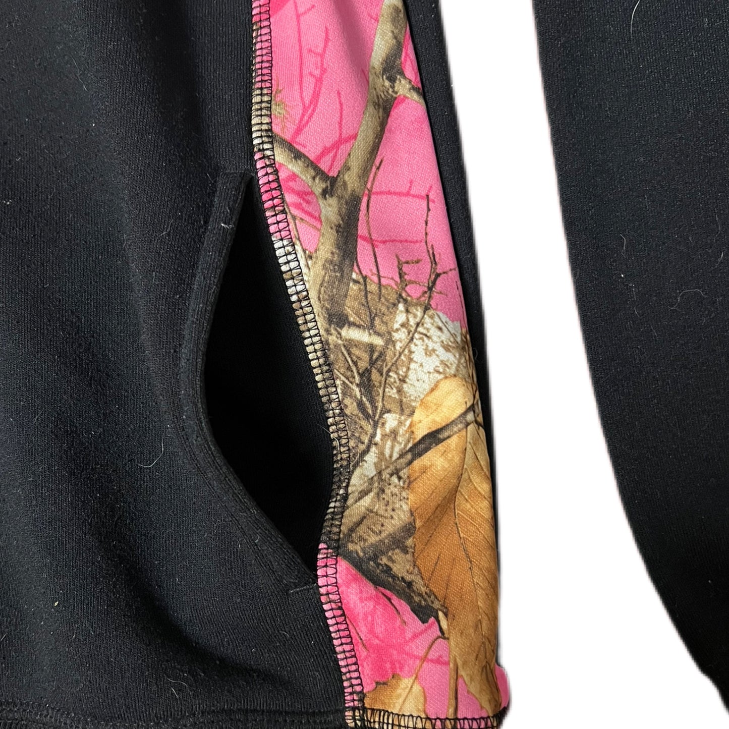 SUDADERA REALTREE CAMO ROSA