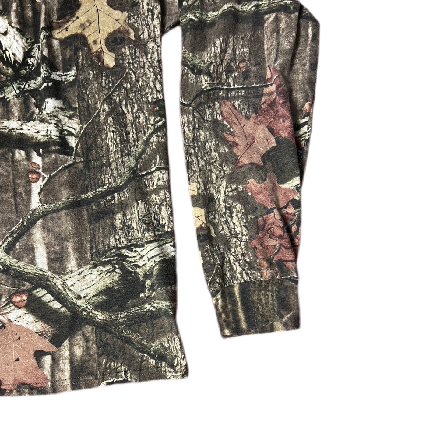 PLAYERA MANGA LARGA MOSSY OAK CAMO