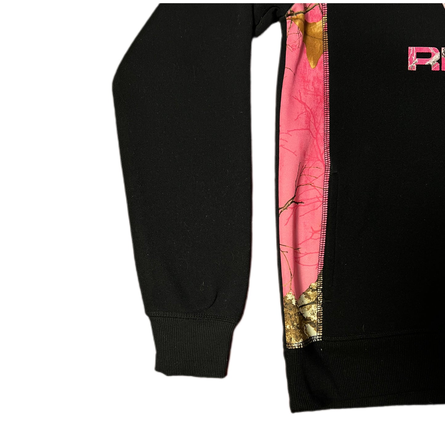 SUDADERA REALTREE CAMO ROSA