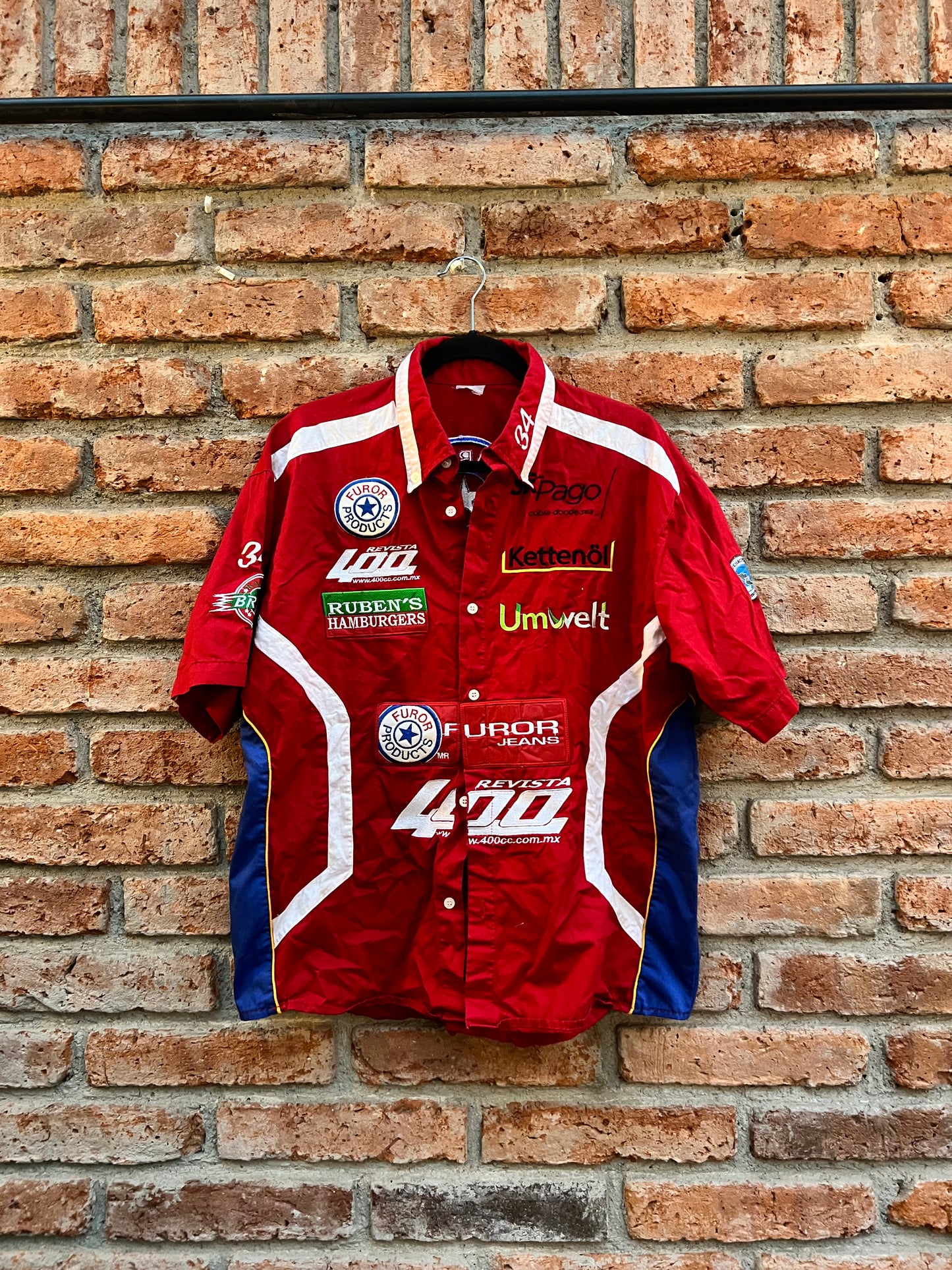 Camisa Racing Roja 34