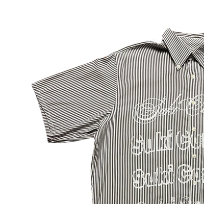 CAMISA SUKI MANGA CORTA SERIGRAFÍA BLANCA SK232