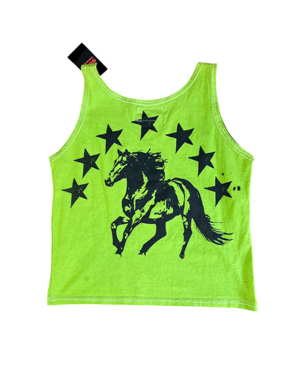 TANK TOP SUKI LETTER PRINT