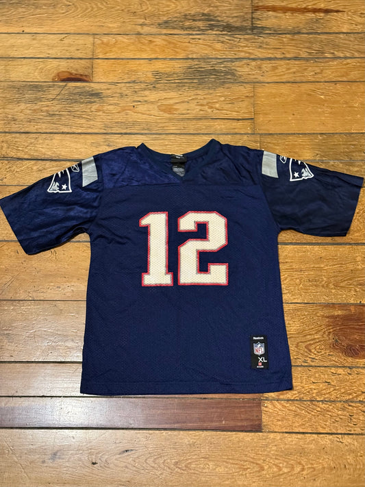 JERSEY DAMA NFL PATS COLOR AZUL TALA