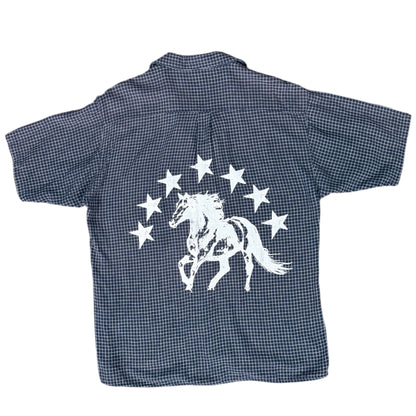 CAMISA SUKI MANGA CORTA SERIGRAFÍA BLANCA SK207