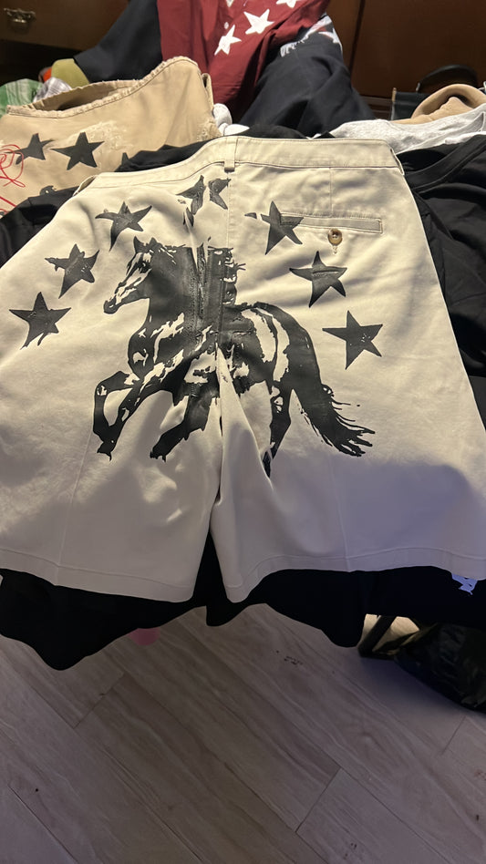 SHORT CAFÉ DE VESTIR SUKI CABALLO