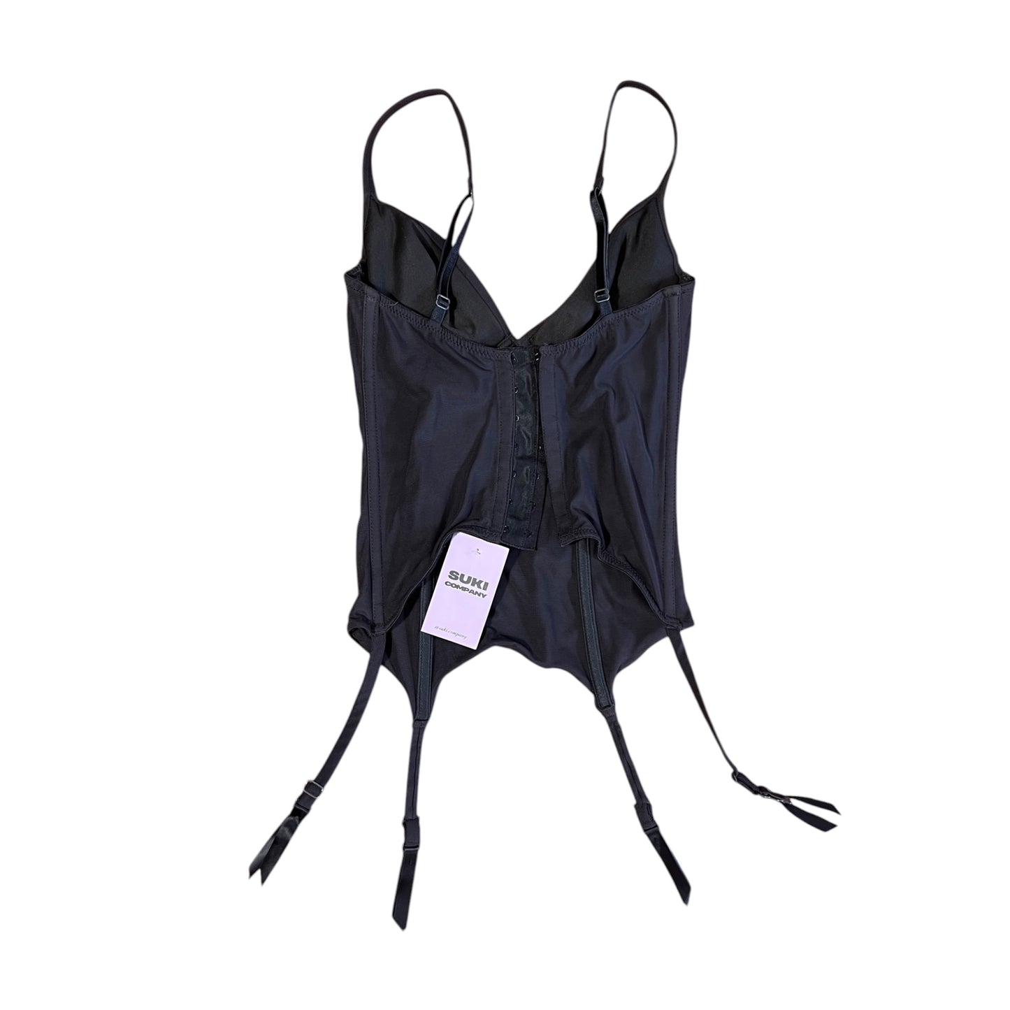 TOP CORSET NEGRO