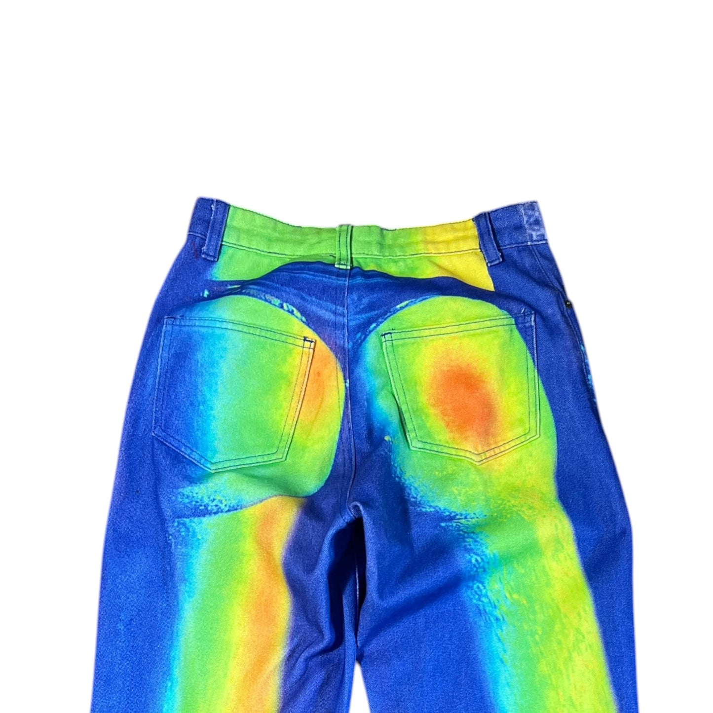 RARE JADED London Touch Me Jeans- Heatmap Print | Petite US6 W28
