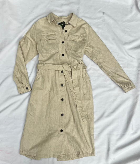 Vestido Denim Beige / M