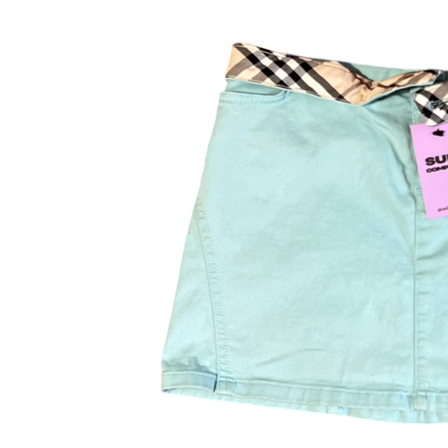 FALDA BURBERRY AZUL