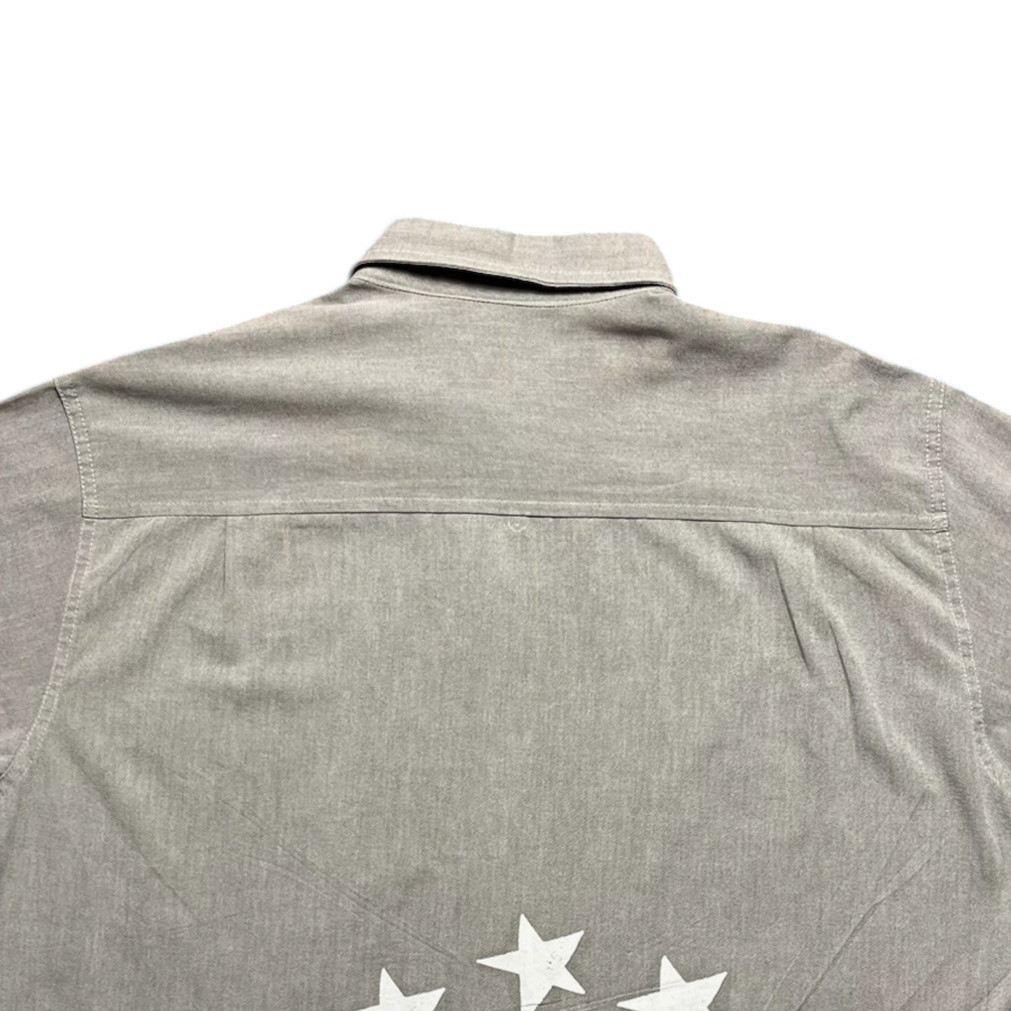 CAMISA SUKI MANGA CORTA SERIGRAFÍA BLANCA SK225