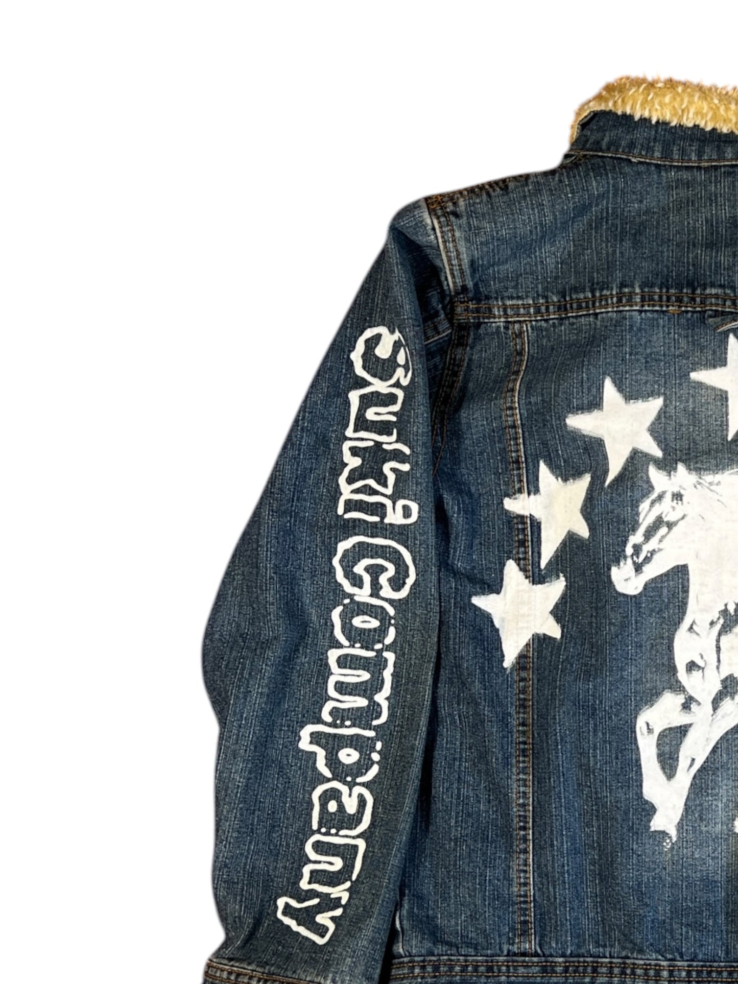 CHAMARRA DENIM BORREGO SUKI WKSB01