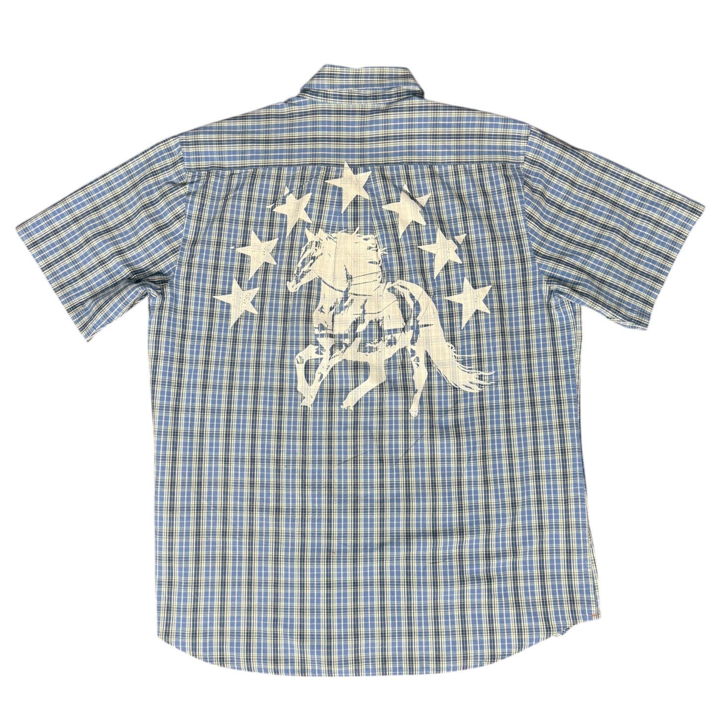 CAMISA SUKI MANGA CORTA SERIGRAFÍA BLANCA SK205